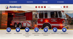 Desktop Screenshot of ci.benbrook.tx.us